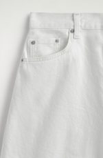 Denim Shorts White - Image 4