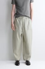 Linen Trousers Green