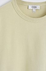 Round-Neck T-Shirt Khaki - Image 4