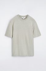 Linen Round-Neck T-Shirt - Image 3
