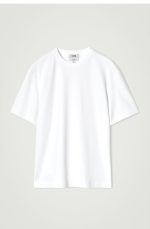 Wool Round-Neck T-Shirt White - Image 3