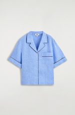 Linen Shirt Blue - Image 3