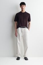 Round-Neck T-Shirt Brown