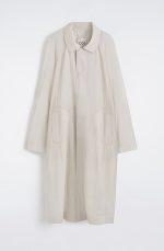 Standard Fit Nylon Windbreaker Light Beige - Image 4