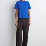 Round-Neck T-Shirt Blue