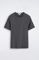 Cotton Slim T-Shirt Gray - Image 3
