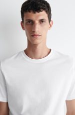 Round-Neck T-Shirt White - Image 2
