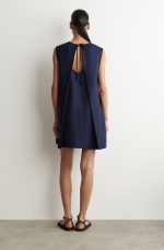 Linen Sleeveless Dress - Image 2