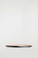 Double Circle Wrap Leather Belt Black - Image 2