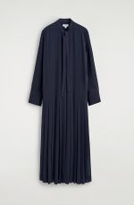 Lace-Up Dress Navy - Image 3