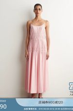 Pleated Dress Pink