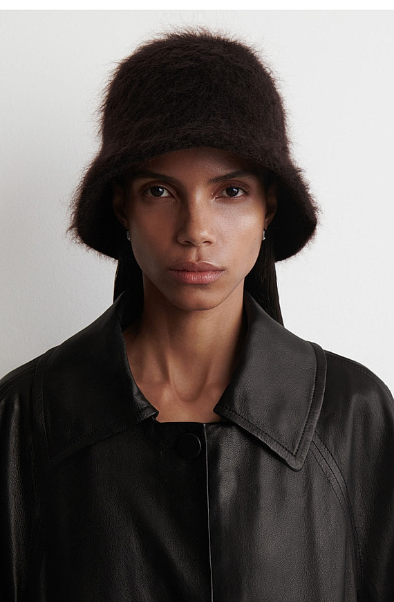 O1CN01AlxKIj1u7vvJcZyip_!!4101595991 Mauhair Blend Textured Fisherman Hat Dark Brown - Image 1