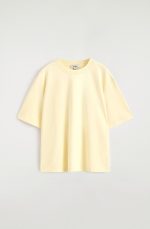 Round-Neck T-Shirt Cream - Image 3