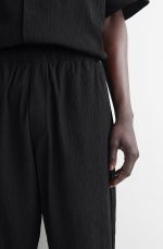 Tapered Trousers Black - Image 2