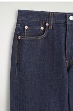 Denim Straight Trousers - Image 4