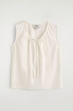 Knitted Pleated Vest - Image 3