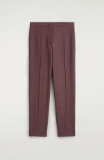 Wool Straight Trousers - Image 3