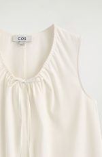 Knitted Pleated Vest - Image 4