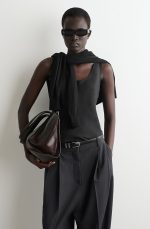 Linen Vest Black - Image 3