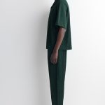 Tapered Trousers Green