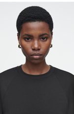 Round-Neck Dress Black - Image 2
