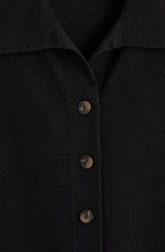 Knitted Shirt Black - Image 4