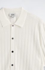 Collared Cardigan White - Image 4