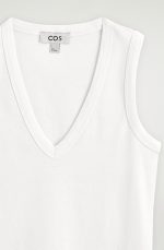 V-Neck Vest White - Image 4
