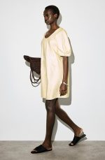 Round-Neck Regular Dress