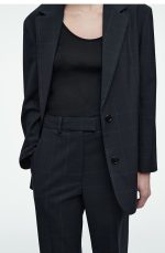 Wool Straight Pants - Image 2