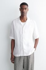 Linen Shirt White - Image 3