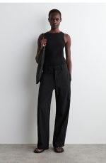 Drawstring Pants Black - Image 4