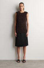 Knitted Top Brown