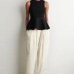 Knitted Top Black