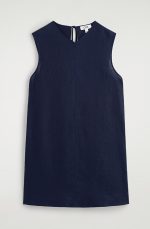 Linen Sleeveless Dress - Image 4
