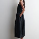 Pleated Skirt Navy