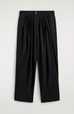 Pleated Pants Black - Image 3