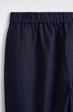 Tapered Trousers Navy - Image 4