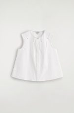 Sleeveless Top White - Image 3