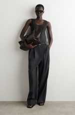 Linen Vest Black