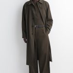 Cotton Slim T-Shirt Brown