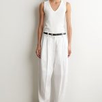 V-Neck Vest White