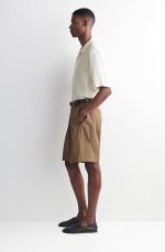 Pleated Pants Khaki