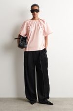 Pleated Top Pink