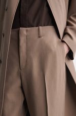 Slim Trousers Beige - Image 2
