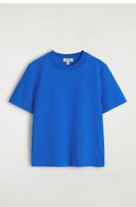 Round-Neck T-Shirt Blue - Image 3