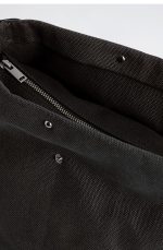 Canvas Workwear Shoulder Bag Navy Blue - Image 4