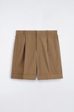 Pleated Pants Khaki - Image 3