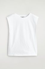 Knitted Vest White - Image 3