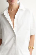Cotton Shirt White - Image 3
